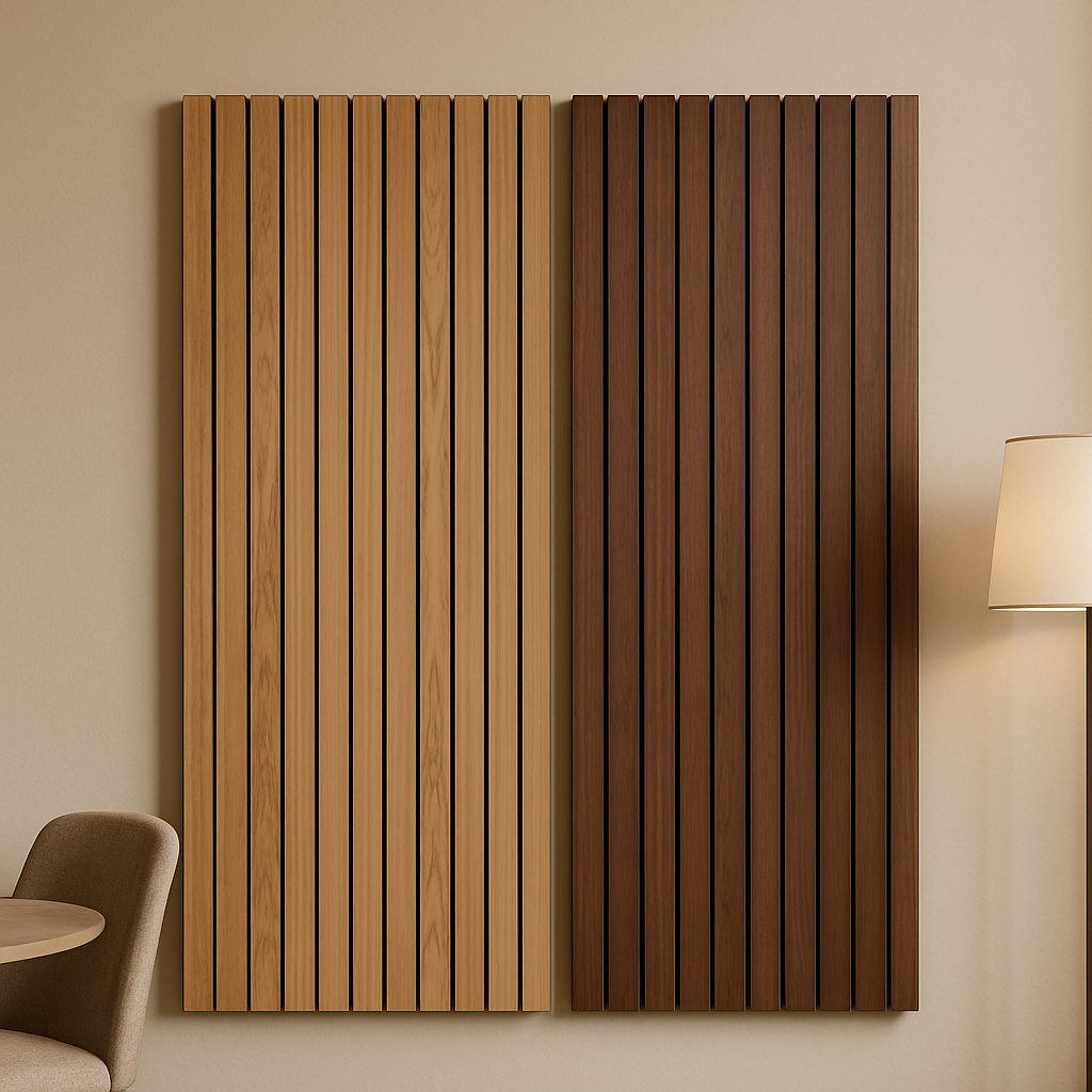 Ahşap Görünümlü Akustik Paneller