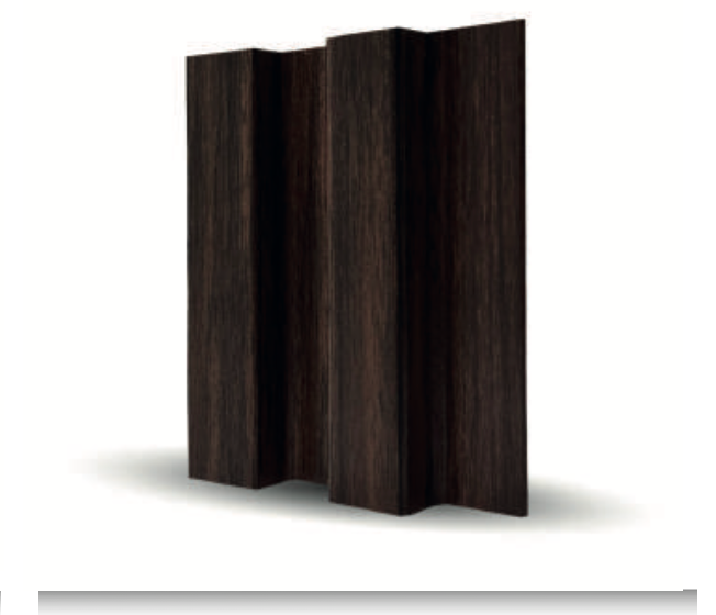 MDF Lambri Duvar Paneli – Koyu Tonlu Ahşap Efektli Dekoratif Kaplama