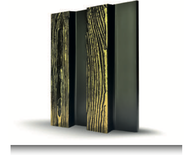 MDF Lambri Duvar Paneli – Rölyef Gold Efektli Dekoratif İç Mekân Kaplama