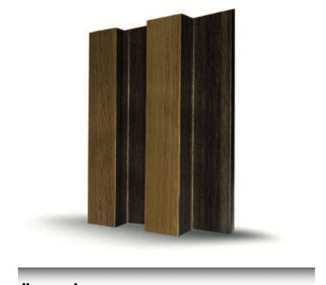 MDF Lambri Duvar Paneli – Burma Ceviz Dokulu Dekoratif İç Mekân Kaplama