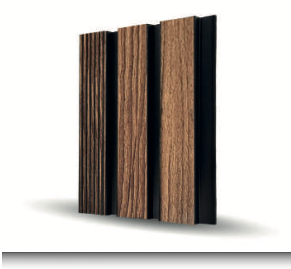 İnce MDF Lambri Duvar Paneli – Abanoz 1 cm Modern Dekorasyon