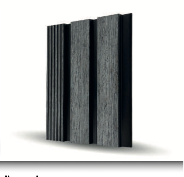 İnce MDF Lambri Duvar Paneli – Luna 1 cm Modern Gri Doku