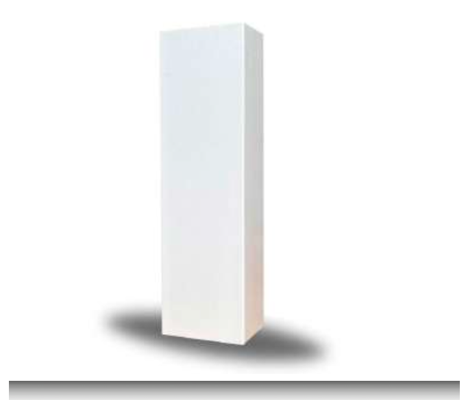 Beyaz MDF Kare Profil 4×4 cm | Duvar, Köşe ve Dikey Dekor Profili