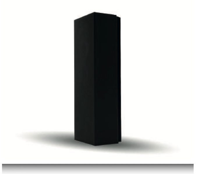 Siyah MDF Kare Profil 4×4 cm | Modern Duvar, Köşe ve Dikey Profil