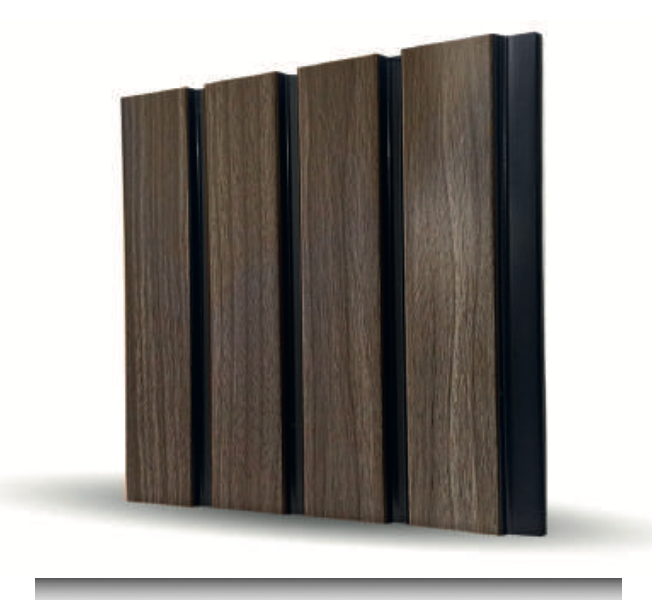 Meşe MDF Duvar Paneli 20 cm | Geniş Lambrili Modern Duvar Kaplama