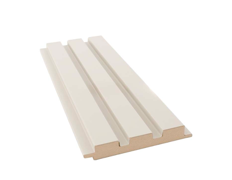 Nevada Beyaz MDF Duvar Paneli | Klasik Çıtalı Dekoratif Duvar Kaplama