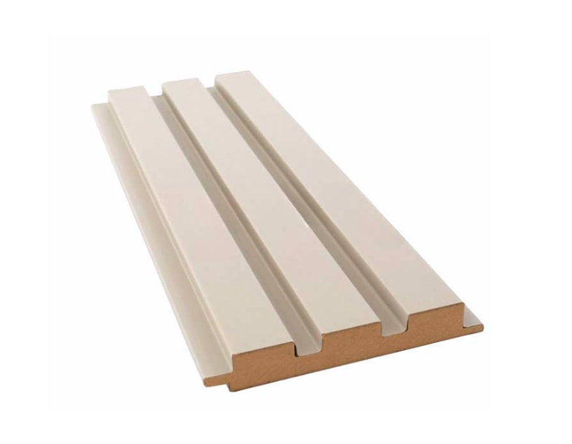 Nevada Kum Beji MDF Dekoratif Duvar Paneli 18 mm | Modern Oluklu Panel 280 cm