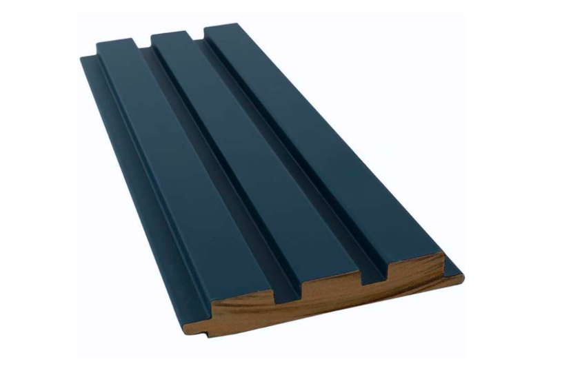 Nevada Parlement Mavi MDF Duvar Paneli – Modern Çizgili Dekoratif Panel 18x124 mm