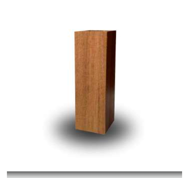 Duvar Paneli Separatör Profili 4×4×280 cm | İnce Panel Ayırıcı & Geçiş Çıtası