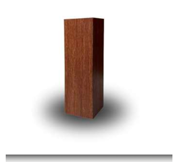 Ahşap Görünümlü Duvar Paneli Separatör Profili 4×4×280 cm | İnce Panel Ayırıcı & Geçiş Çıtası