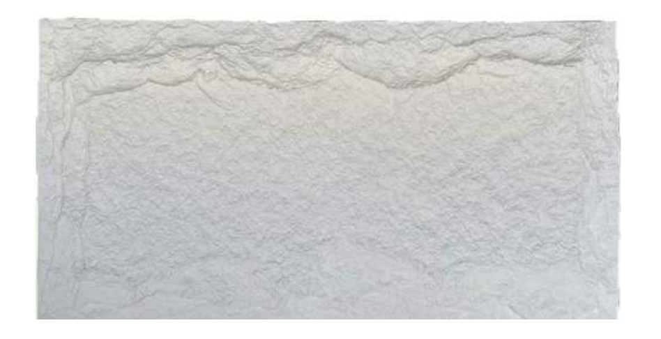 Beyaz Kaya Görünümlü Duvar Paneli | Taş Efektli Dekoratif Duvar Kaplama | 60×120 cm