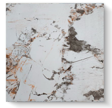 Gri Beyaz Kırıklı Mermer Görünümlü PVC Duvar Paneli | Modern Dekoratif Kaplama | 122×244 cm