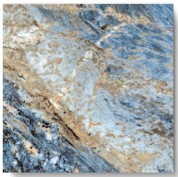 Mavi Gri Mermer Görünümlü PVC Duvar Paneli | Doğal Taş Desenli Modern Kaplama | 122×244 cm