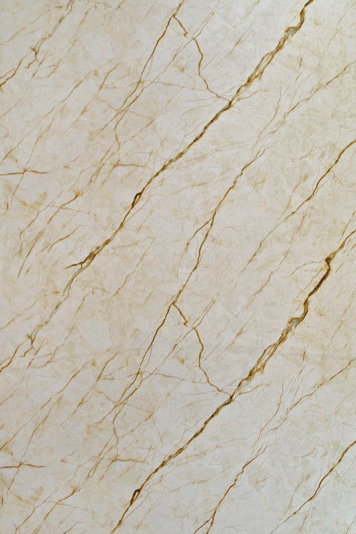 Bej Mermer Görünümlü PVC Duvar Paneli 280×122 cm – Su Geçirmez & Derzsiz (Bolzano Beige)